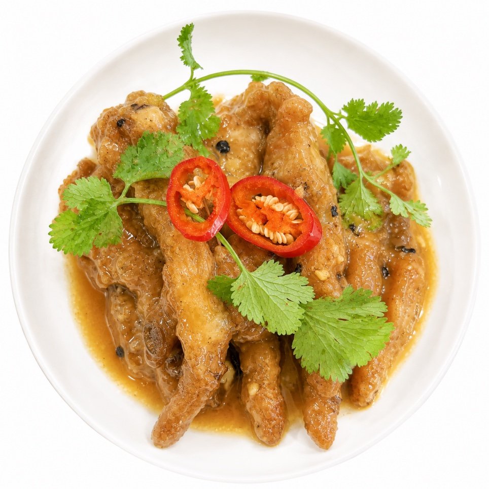 酱香鸡爪 — Braised Chicken Feet in Savoury Sauce