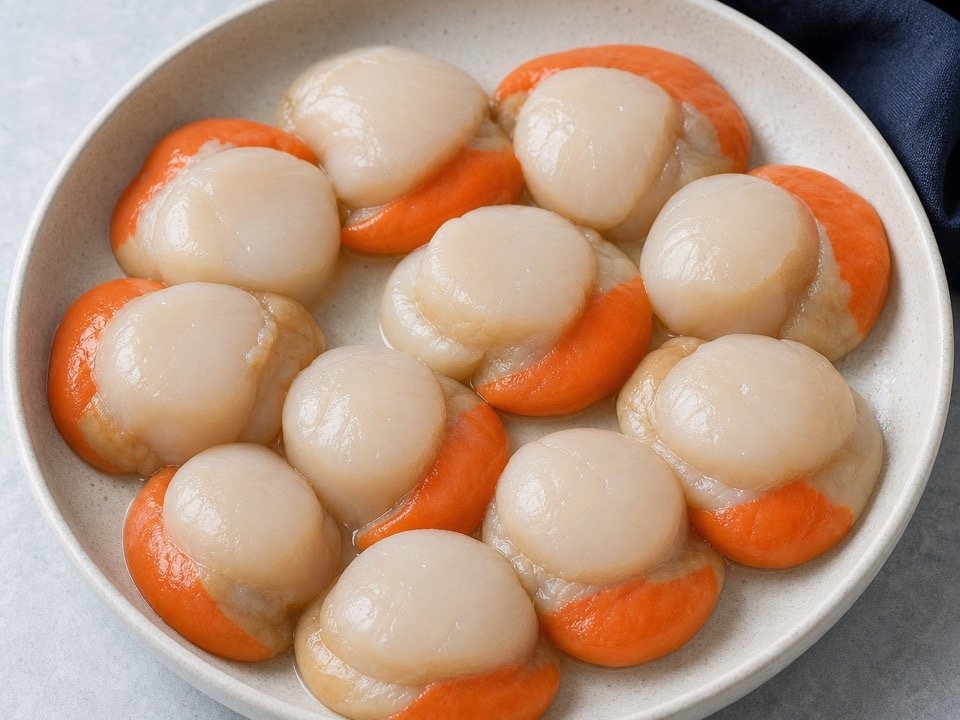 Roe-On Scallops wholesale product