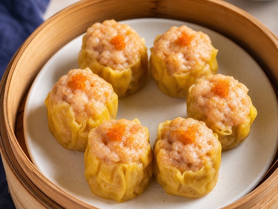 Handmade siu mai